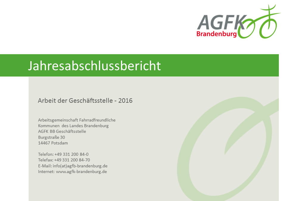 Jahresabschlussbericht 2016