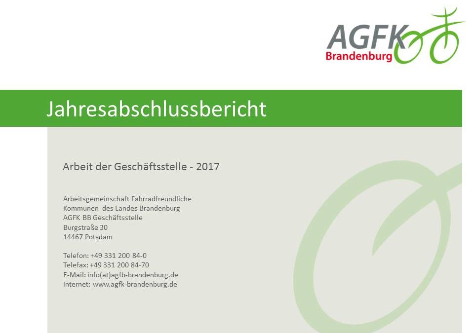 Jahresabschlussbericht 2017
