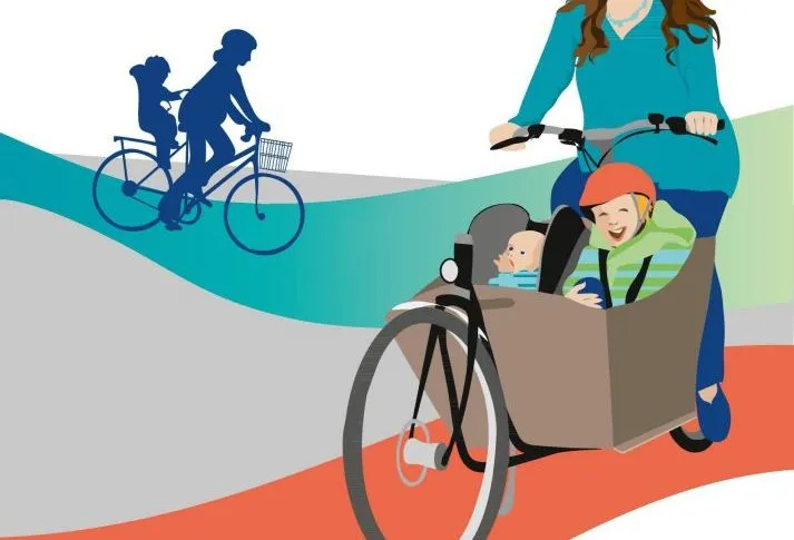 Radfahren in der Schwangerschaft und mit Baby