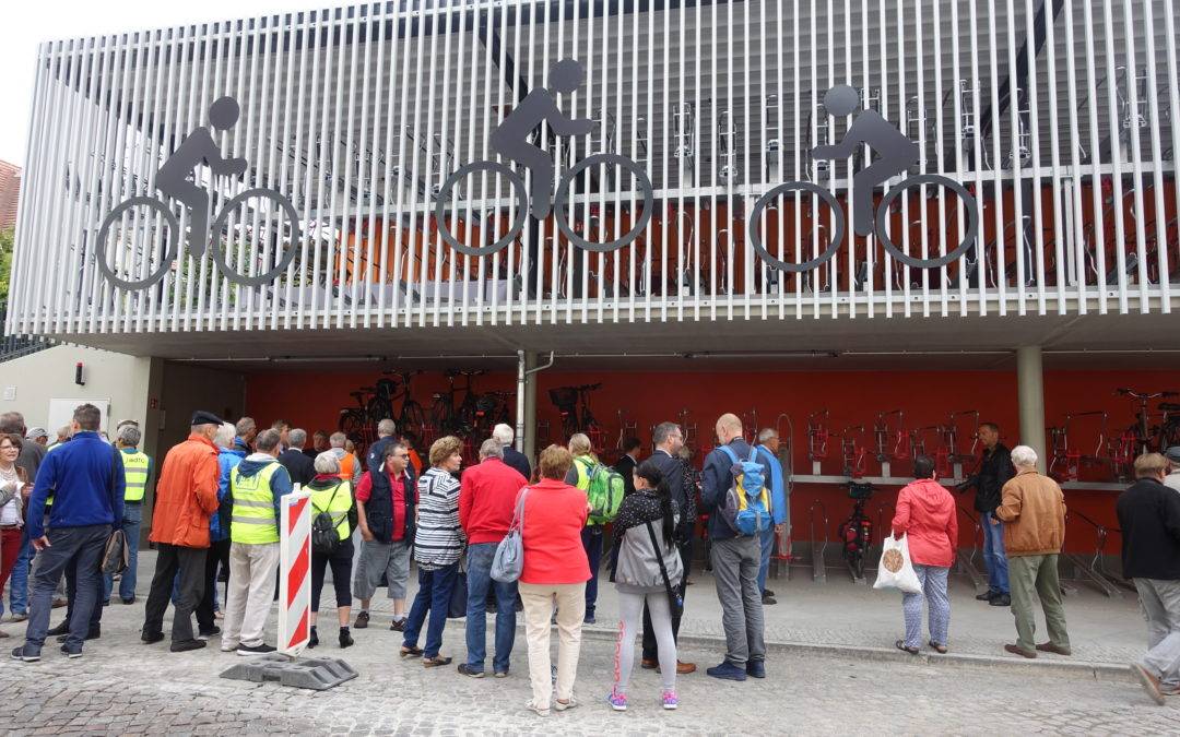 Neues Fahrradparkhaus in Oranienburg