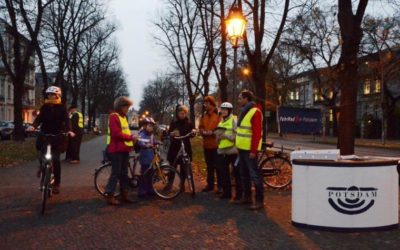 Aktion „FahrRad-Licht“ in der Landeshauptstadt