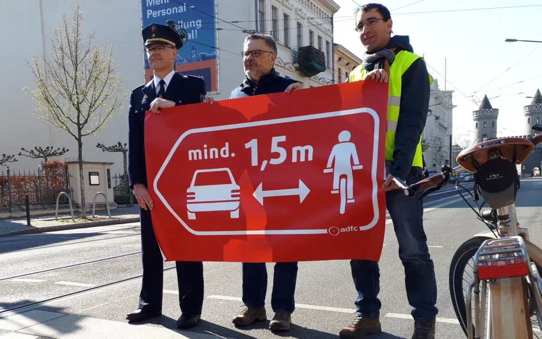 Öffentlichkeitsaktion in der Landeshauptstadt