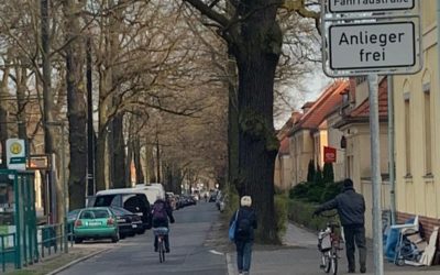 Potsdams vierte Fahrradstraße eröffnet