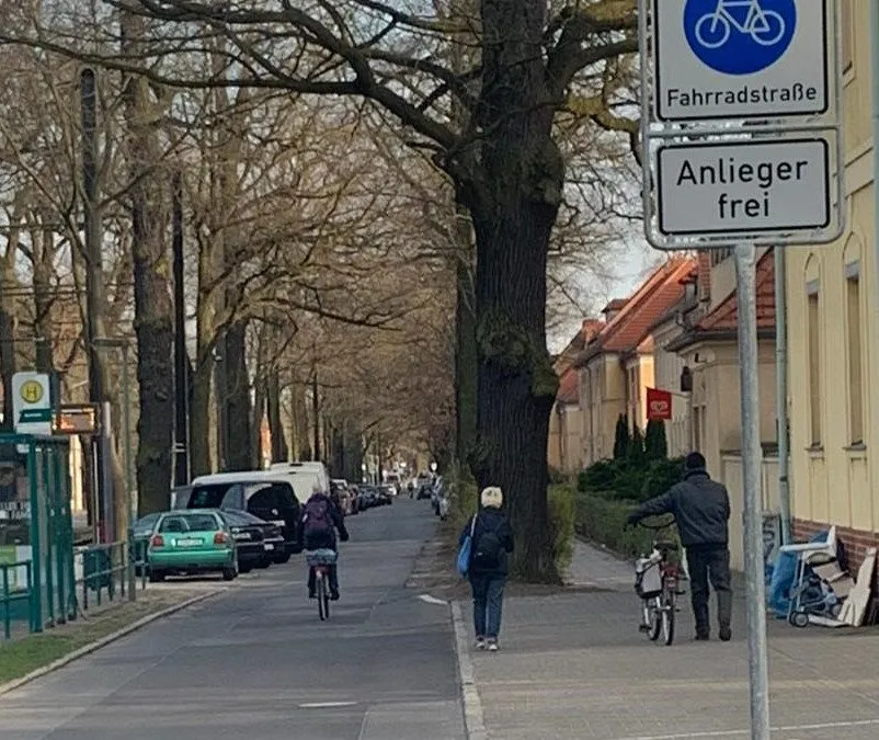 Potsdams vierte Fahrradstraße eröffnet