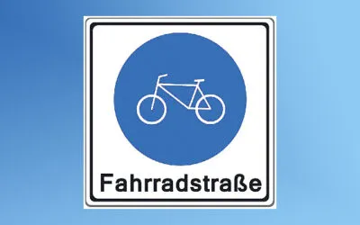 Online-Seminar zum Thema Fahrradstraßen