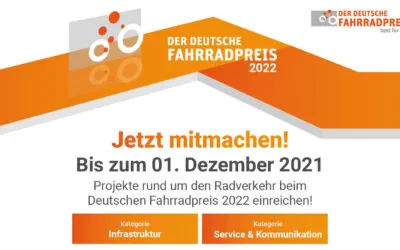 Jetzt bewerben: Die besten Radverkehrsprojekte Deutschlands