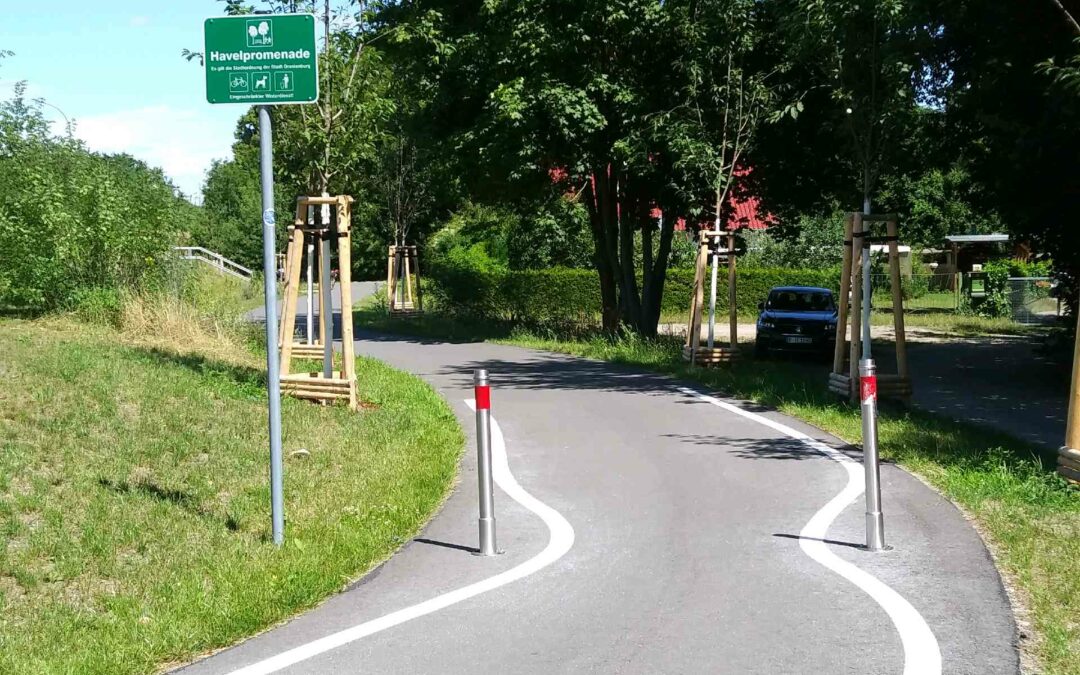 Mehr Sicherheit auf dem Havelradweg in Oranienburg