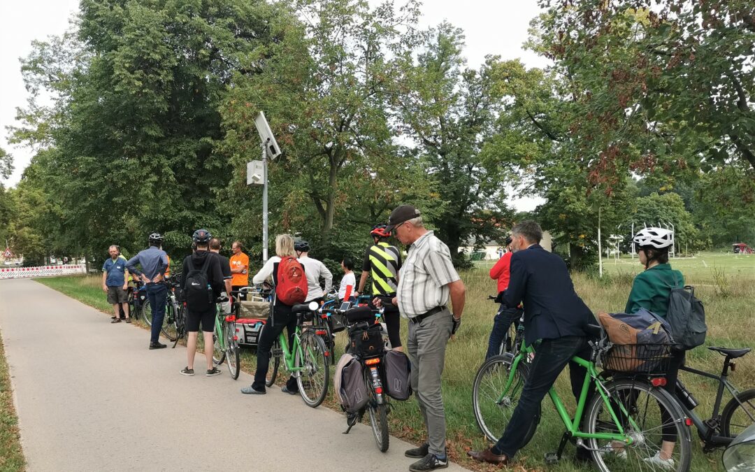 Parlamentarische Radtour des ADFC Brandenburg