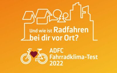 ADFC-Fahrradklimatest 2022 – Halbzeit des Bewertungszeitraums