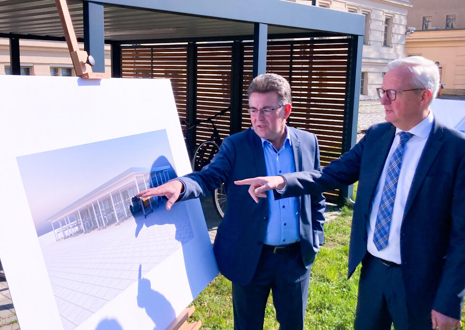 Modulares Fahrradparken im Land Brandenburg