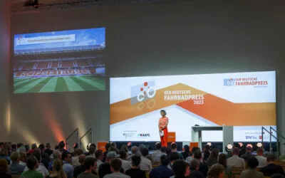 Der Deutsche Fahrradpreis 2023 geht nach Freiburg, Münster und Köln