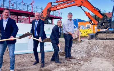 Spatenstich für neue Park- und Bike-and-ride-Anlage am S-Bahnhof Bergfelde