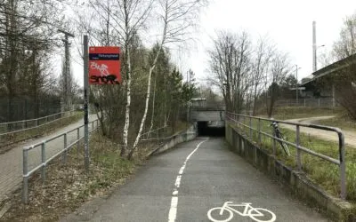 Förderung von Radwegen über oder unter Eisenbahnstrecken