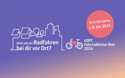 Endspurt zum ADFC-Fahrradklimatest – Befragung endet am 30. November
