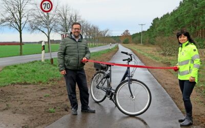 Stadt Trebbin – Neuer Radweg zwischen Schönhagen und Blankensee