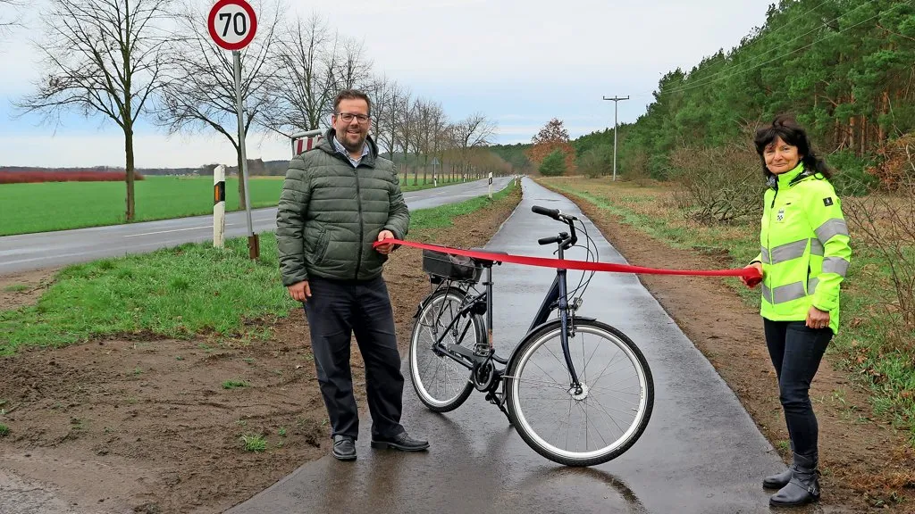 Stadt Trebbin – Neuer Radweg zwischen Schönhagen und Blankensee