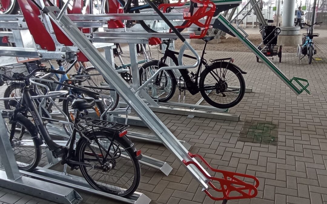Testfeld Fahrradparken am Berliner Hauptbahnhof