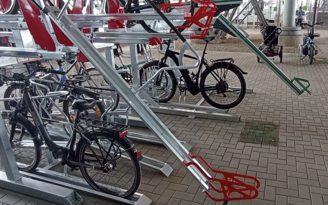 Testfeld Fahrradparken am Berliner Hauptbahnhof