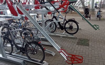 Testfeld Fahrradparken am Berliner Hauptbahnhof