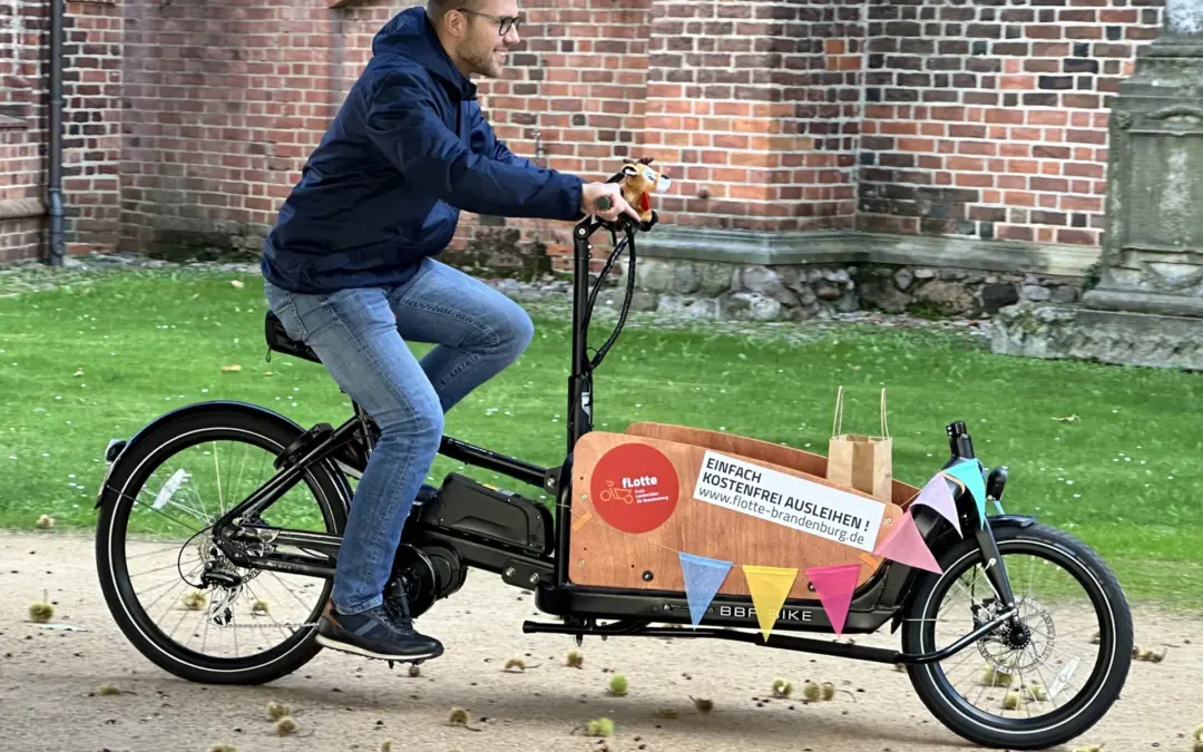 Herzberg (Elster) verleiht E-Lastenfahrrad HansiRider