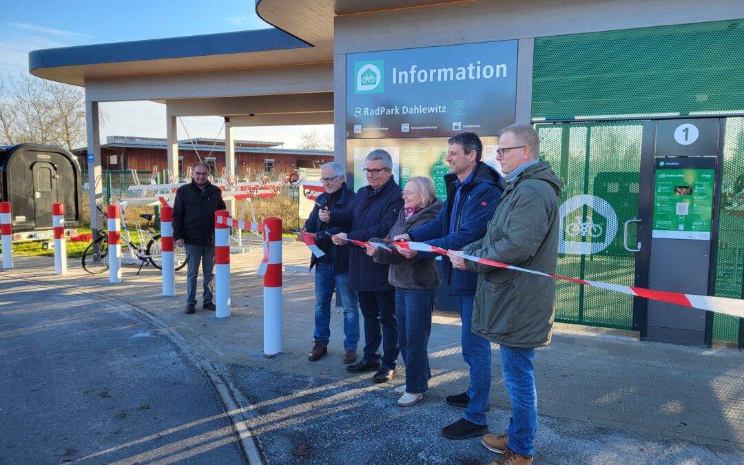 In Dahlewitz geht weiterer VBB-RadPark ans Netz