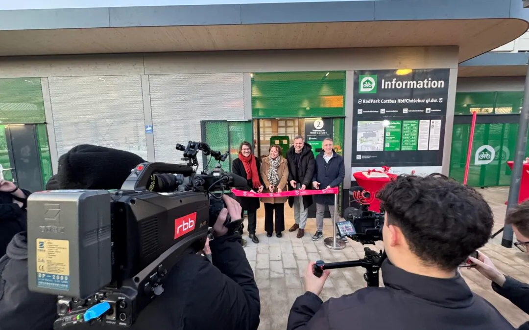 Nächster VBB-RadPark im Oberzentrum Cottbus