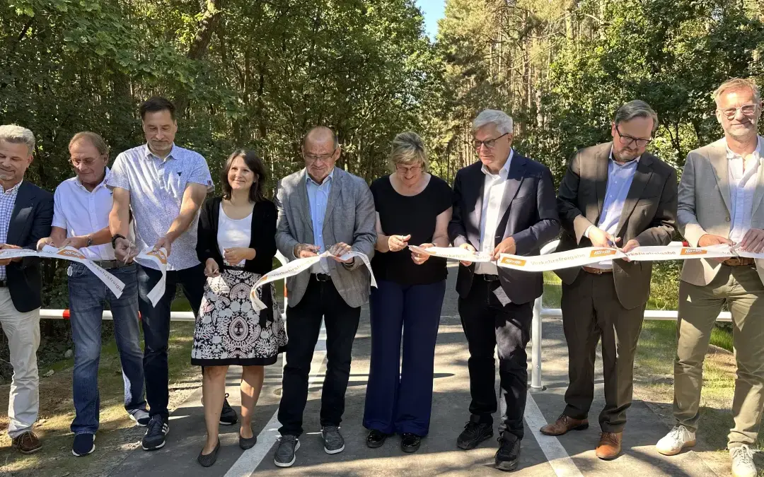 Grünheide: Neuer Radweg zur SPNV-Station Fangschleuse
